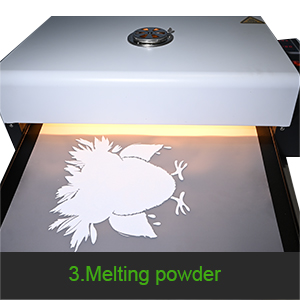 1kg Hot Melt Adhesive Powder White TPU Transfer Powder For DTF Printing 4