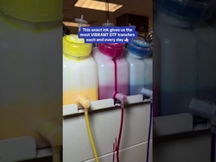 1000ml DTF Ink  CMYK white ink for T-Shirt & Pet Film Printing Premium DTF Printer Inks