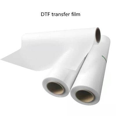 DTF printing film 42cm*100M glossy Matte White ink printing Film for garment
