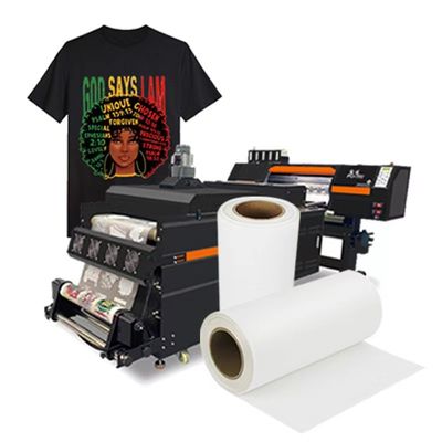 Waterproof DTF film 30CM*100M Double-Sided Matte White ink printing Film for Natural and Soft Colors