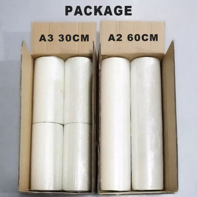 Waterproof DTF film 30CM*100M Double-Sided Matte White ink printing Film for Natural and Soft Colors