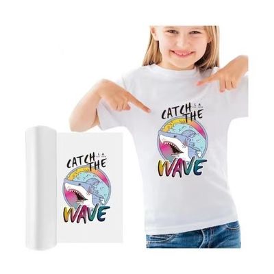 A4 Premium DTF Transfer Film Roll 8.27&quot; x 328ft  Matte Clear PreTreat PET Heat Transfer Paper for A4 DTF Printers