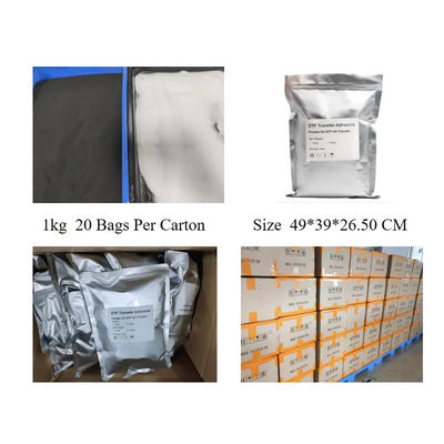 1kg DTF Transfer Powder White Hot Melt Adhesive Powder With DTF Transfer Film