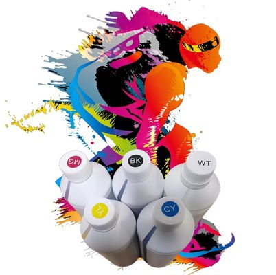 1000ML DTF Printer White Ink Heat Transfer Pigment Ink For Epson I3200 XP600 8550 8500