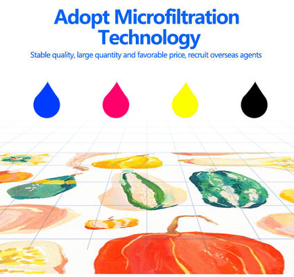 1000ml CMYKW DTF Printing Ink White DTF Printing Materials High Speed Printing