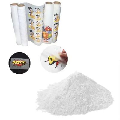 White Black DTF Printing Materials Hot Melt Adhesive Heat Transfer Print Powder