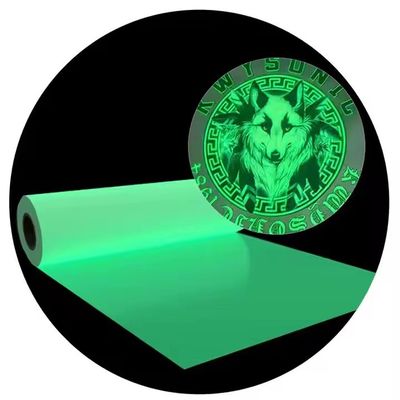 PET Glow In The Dark Heat Transfer Printing Film Digital Hot Printing For Clothing
