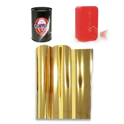 Gold Foil DTF Transfer Film Sheets Label UV DTF Film Printing For Mugs Transfer