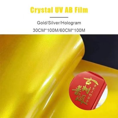 Digital UV Printing Material UV Transfer Stickers Logo Gold Foil DTF Printer Film