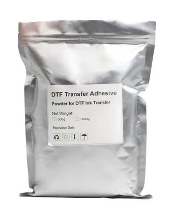 Soft DTF Powder White Adhesive Hot Melt Transfer Powder Water Resistance