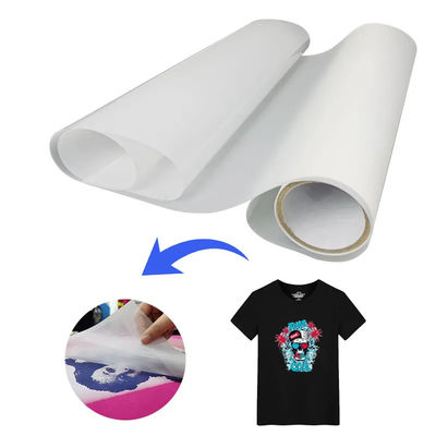 Double Single Side DTF Pet Film 30CM 33CM 60CM*100M Roll Heat Transfer 75Micron Hot Cold Peel DTF Film