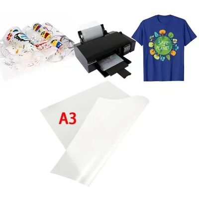 DTF White Ink Transfer Pet Film Roll Paper Film For DTF 75U Thickness Release Pet Film Roll