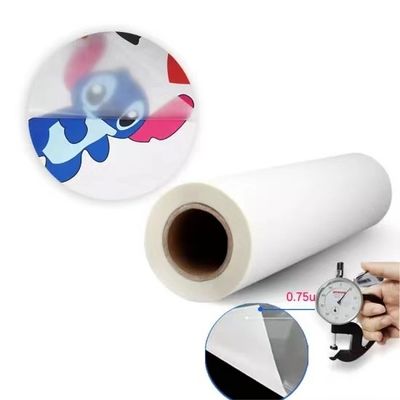 Hot Peel Transparent 60 cm Matt Double Sided Inkjet White A3 Pet Dtf Heat Transfer Film Roll For Clothes