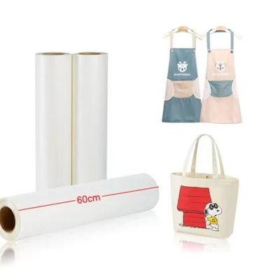 Garment DTF PET Transfer Film 75mic Double Sided Matte Direct To Film On Textile