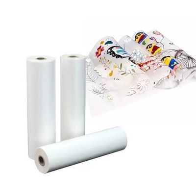 75mic  matte White ink printing DTF pet film  hot peel 30cm 60cm direct to film for garment printing
