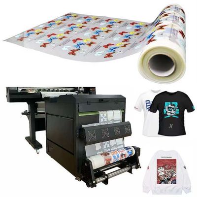 42cm Double Side Matte DTF Hot Peel Film Roll 75mic DTF Printing Film For Garment