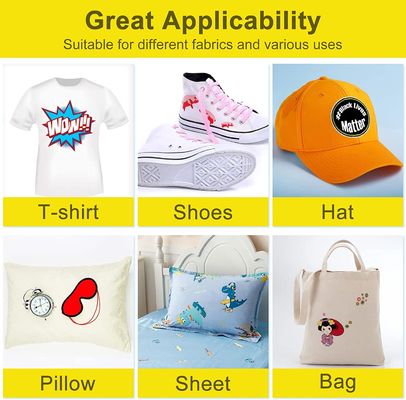 Hot Peel Transparent 60 cm Matt Double Sided Inkjet White A3 Pet Dtf Heat Transfer Film Roll For Clothes