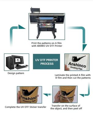 Cold Release UV AB DTF Film No Heating No Shaking DTF Pet A B UV Transfer Film