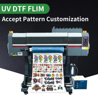 Polymer Cold Transfer Printing Film A And B Film UV DTF PET Sticker Film Roll 30cm