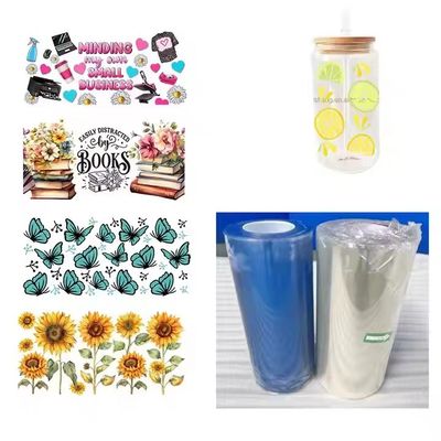 Uvdtf Transfers UV Film Treated Plastic Fabric Supplier Ab UV Dtf Printer Film Sticker Pearl Metallic Pet Dtf Film