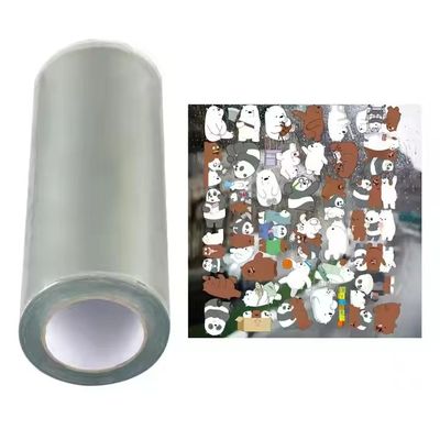 Transparent UV Dtf Transfer Film Ab Pet Film Roll A3 30cm UV Dtf Print Film