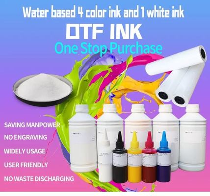 Direct To Film DTF Textile Pigment Ink White For T-Shirt Transfer Printing