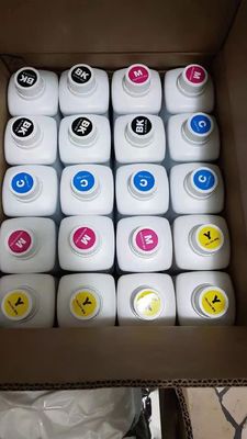 DTF Inkjet Heat Transfer Film Printing Ink Cyan Magenta Yellow Black White Color
