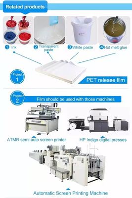 Cold Peeling Garment Offset Printing Film Heat Resistance Glossy / Matte Surface Finish