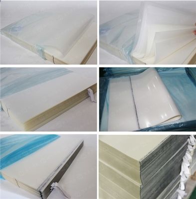48*64cm Water Based Ink PET Offset Printing Film Chemical Resistance 75mic PET release film
