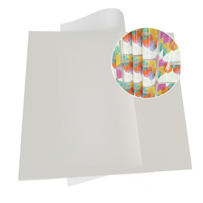 48*64cm Silicone PET Film For Offset / Screen Printing 75mic Matte Polyester Film