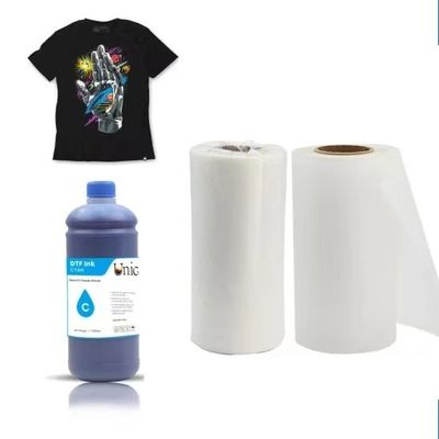 60cm*100m 75microns Glossy/Matte Finish Digital DTF Film Printing with Stretchability