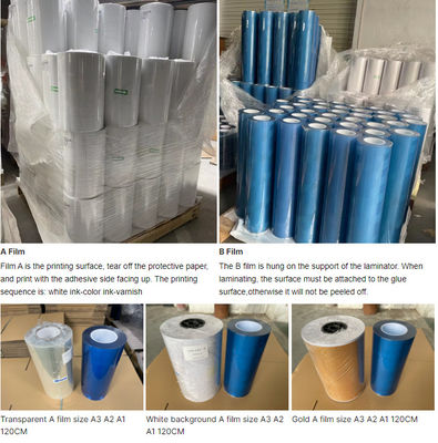 Uv Transfer Sticker Uv Dtf Cup Wrap Cups Transfer Uv Dtf Ab Film For Label Sticker Printing