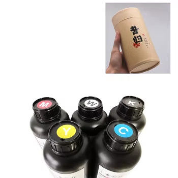CMYKW+Vanish 500ml LED Digital UV Curing Printing Ink For Sharp Resolution Printing