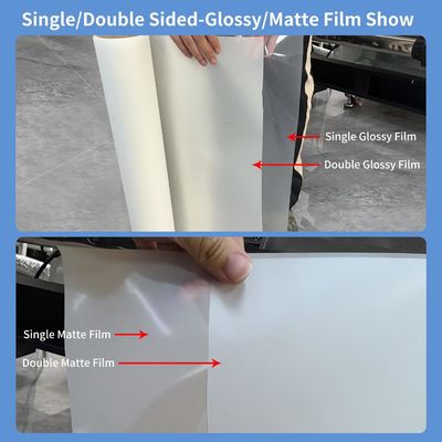 A4 DTF transfer film Glossy/Matte 130-150 Celsius Transfer Temperature For DTF Ink