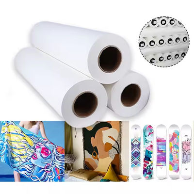 95GSM 44 inch*400m epson sublimation paper Roll For Polyester Fabric