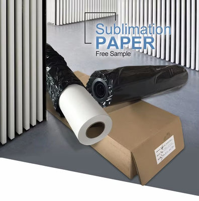 Digital Printing 47 Inch 100gsm Roll To Roll Sublimation Paper For Large Format Sublimation Printer