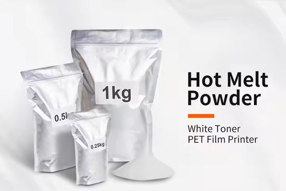 DTF Hot Melt White Black Soft 25KG Bag TPU Adhesive Gum For DTF Printing
