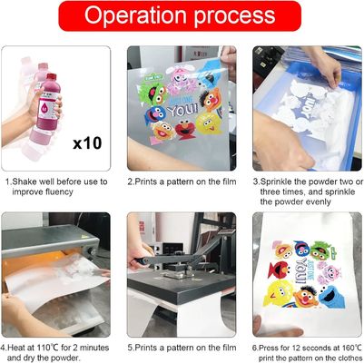 DTF Printer White Ink CMYKW for Smooth and Consistent Results