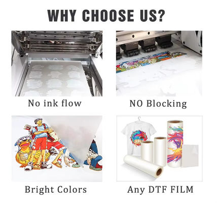 1000ml CMYK White DTF Inks Direct To Film Inkjet Printing Inks For Refinecolor DTF Printer
