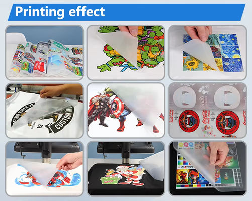 30cm 60cm Hot Peel Matte DTF White Ink Pet Film A3 A4 Dtf Print Film