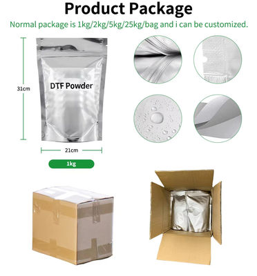 White Ink Heat Transfer Tpu Dtf Hot Melt Powder Adhesive Thermal 1kg 80mic