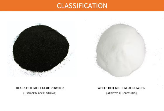 White and black DTF TPU hot melt Powder for Vibrant Prints (1kg, 5kg) Using Heat Transfer