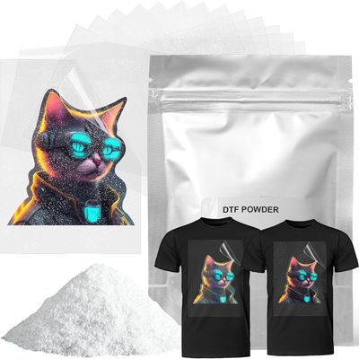 100mic  5kg white TPU Hot Melt Glue Powder for DTF Transfer