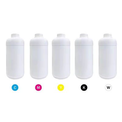 CMYK W Colors 500ml Dtf Pigment Ink Heat Transfer Printing For Water Based Printer