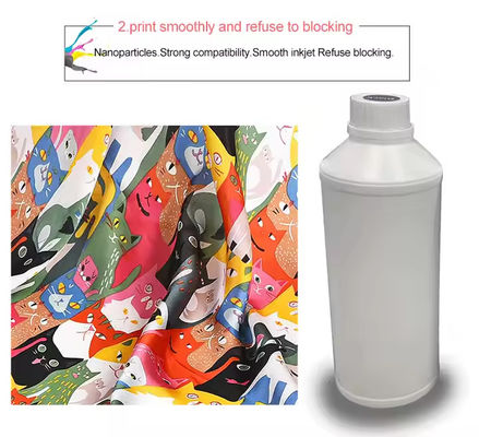 CMYK W Colors 500ml Dtf Pigment Ink Heat Transfer Printing For Water Based Printer