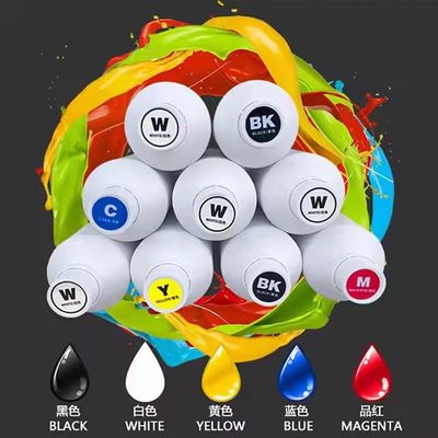 1000ML CMYK DTF Pet Film White Transfer Pigment Ink For Epson I3200 XP600 8550