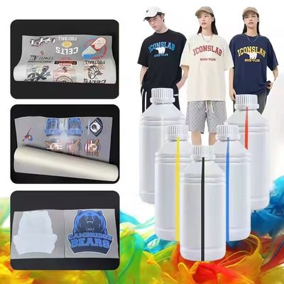 1000ml Cyan Direct To Film Dtf Printer Ink Environment Friendly